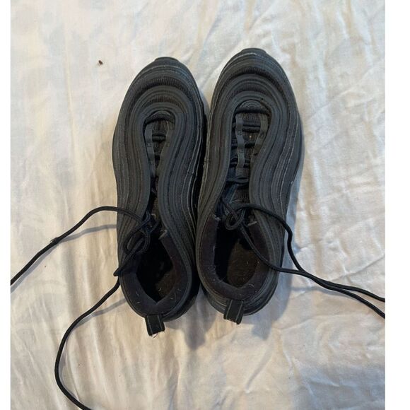 Nike Air Max 97 Triple Black - Womens 7 - Picture 2 of 4